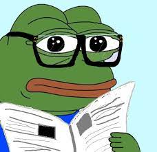 Pepe the frog reading | Pepe the Frog | Know Your Meme