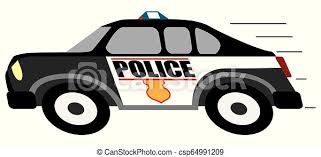 Cette très belle voiture de police de clementoni amuse votre enfant de plusieurs façons. Voiture Police Dessin Anime Chaud Police Poursuite Croiseur Dessin Anime Canstock