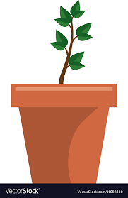 Plant Garden Pot Icon Royalty Free