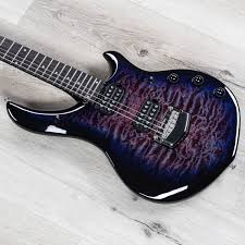 Ernie ball music man john petrucci majesty. Ernie Ball Music Man John Petrucci Majesty 6 Guitar Limited Edition Purple Nebula
