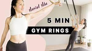 5 min gym rings workout for beginners