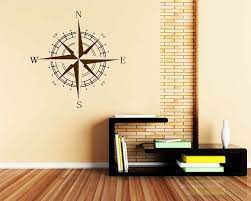 Compass Modern Wall Art Sticker