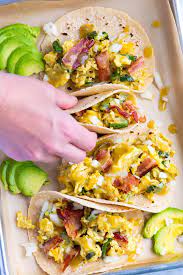 easy breakfast tacos with potatoes and