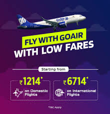Goair Offer On Domestic International Flights Fly With