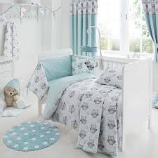 little owls cot bed duvet cover and