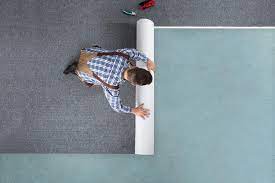 carpet laying safe work method