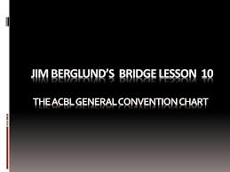 The Acbl General Convention Chart Ppt Download