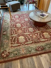 pottery barn wool area rug 8x10 for