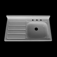 Farmhouse kitchen sink designs with drain board kitchen taps italian top mount stainless steel oem style surface gauge double. Single Bowl Left Hand Drainboard Sink Model Sbw4224 L Nbi Drainboard Sinks