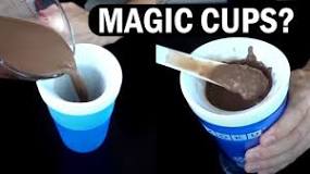 How does a slushy cup work?