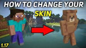 How to change your default skin on minecraft java edition. How To Change Your Skin In Minecraft 1 17 Java Edition Youtube