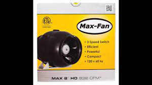 can fan max fan high output 8 fan w 3