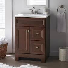 The incredible thing about restroom vanity home warehouse is that they offer a bigger assortment than most online outlets. Home Decorators Collection Sedgewood 24 1 2 In Configurable Bath Vanity In Dark Cognac With Solid Surface Top In Arctic With White Sink Pplnkdcg24d The Home Depot