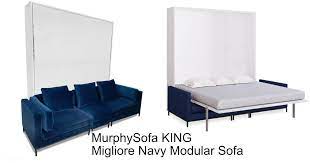 modular king size wall bed sofa