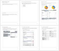 free pdf business plan templates
