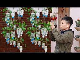 Garden Ideas With Plastic Bottles