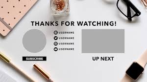 If you're creating videos for a brand or business channel, it's best to use minimal and clean designs for the end screens. 45 Youtube End Screen Templates 2021 Design Hub
