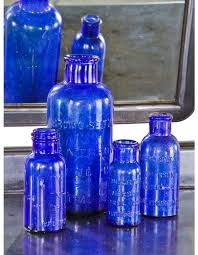 Antique American Cobalt Blue Glass