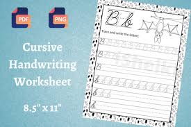 cursive handwriting worksheet letter
