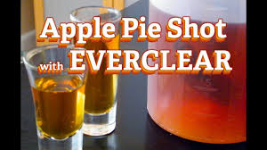 hot apple pie shot with everclear