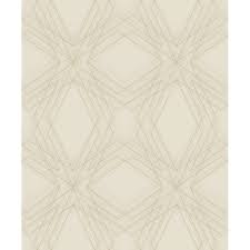 relativity beige geometric wallpaper