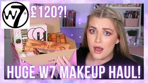 120 w7 makeup haul code