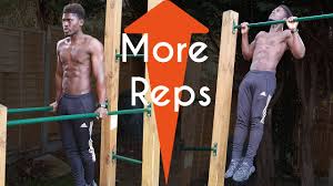 how to increase reps pull ups dips