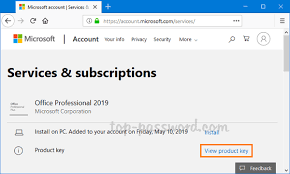 If you bought office for personal use through your company, see install office through hup. How To Find Office 2016 2019 Product Key Or Backup Activation Password Recovery