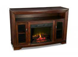 Bobs Tv Stand With Fireplace On