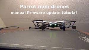 parrot mini drones manual firmware
