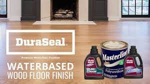 duraseal wood floor finishes how to