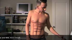 how to get six pack abs with makeup