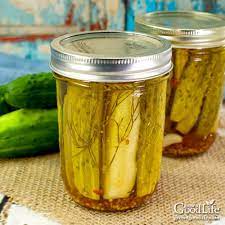 kosher style dill pickles canning recipe