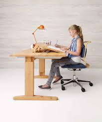 For the road warriors who need their mobile office to be as productive as they are! Solid Wood Children S Desks And Swivel Chairs Team 7