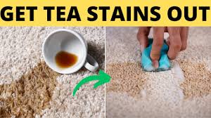 how to remove tea stain from carpet