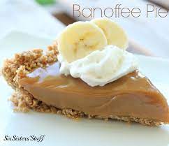 Simple Banoffee Pie With Condensed Milk gambar png