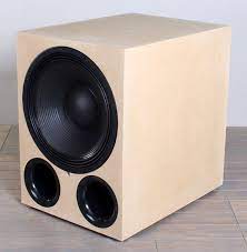 home audio subwoofer box 4 ohm at rs
