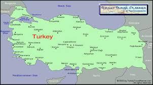 While 97 percent of turkey's large landmass lies in asia, three percent of it is located on the balkan peninsula in southeast europe, separated from the rest of the country by the bosphorous, sea of marmara, and by the dardanelles. Map Of Turkey Where To Go