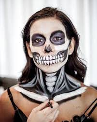 skeleton makeup how to