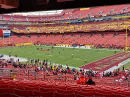fedex field section 414 home of
