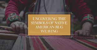 symbols of native american rug weaving
