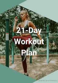21 day workout challenge root soul