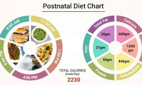 Diet Chart For Postnatal Patient Postnatal Diet Chart