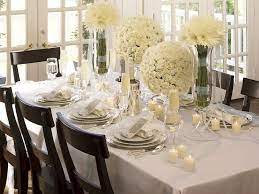 Candles, flowers, greenery and table runners work. 5 Easy Ideas For An Elegant Dinner Party Hgtv