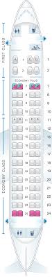 Seat Map United Airlines Embraer Emb 170 E70 United