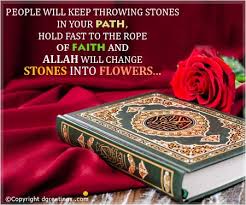 Image result wey dey for islamic quotes with flowers