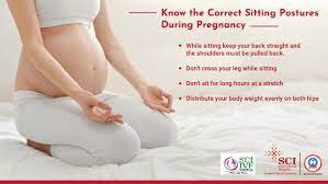 sitting positions during pregnancy