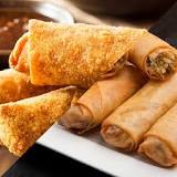 What is an egg roll wrapper made of?