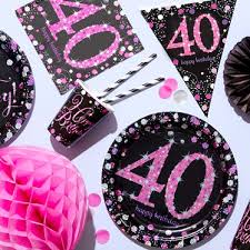 40th birthday party ideas themes