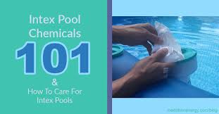 Intex Pool Chemicals 101 How To Care For Intex Pools
